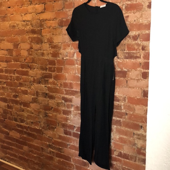 Black Linen Jumpsuit - Picture 5 of 8